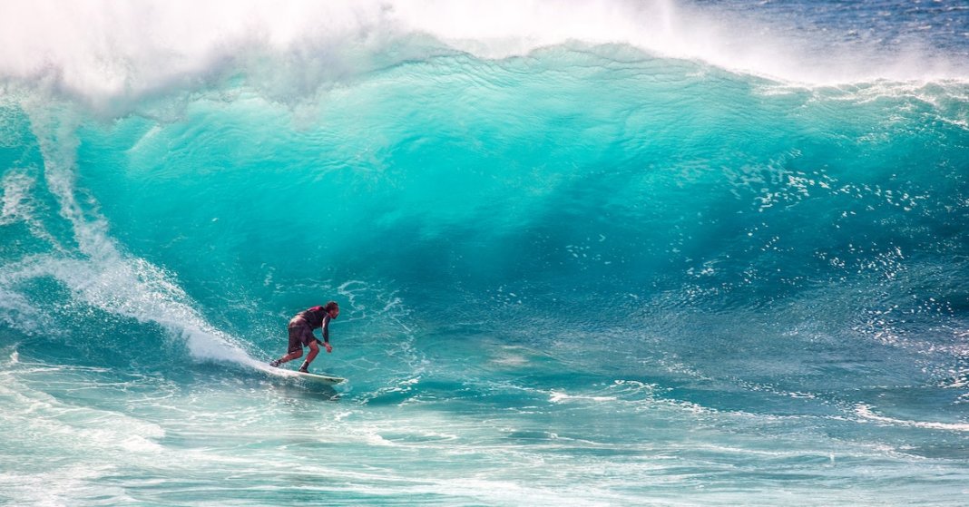 Surfer in Australia